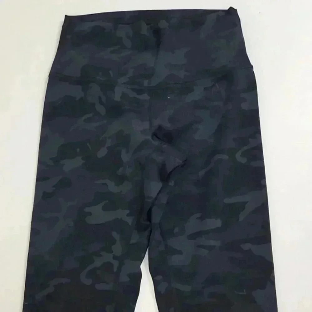 Lululemon Wunder Train High-Rise Crop 21"Heritage 365 Camo Deep Coal Multi - Picture 5 of 14